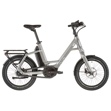 QiO EINS AP-8 Electric City Bike Back Pedal Function WAVE Grey 2023 0